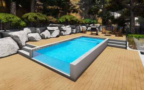 Summer, Relaxation & Fun with Swimming Pool, Install Now at Home